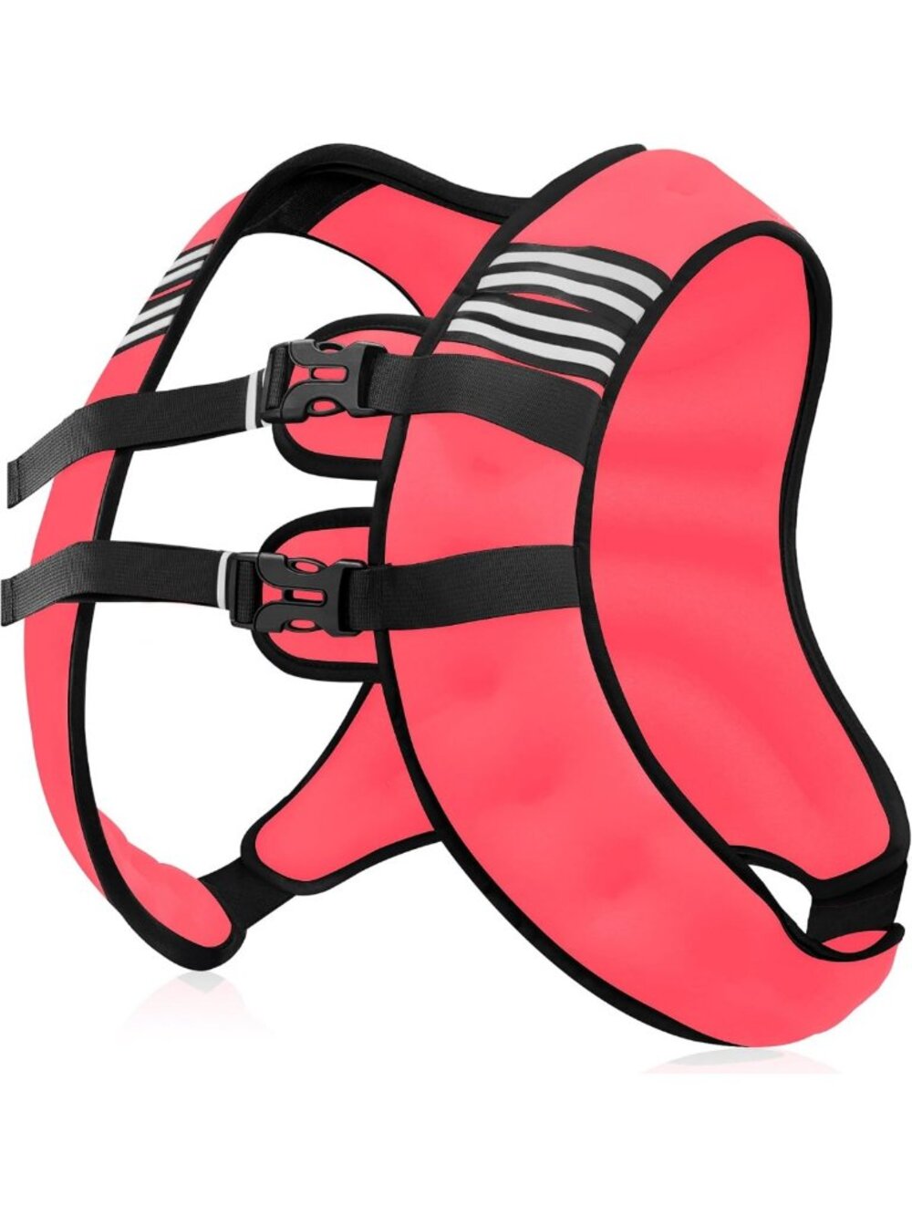 Adjustable Weighted Vest for Men & Women - 5-30lbs, Reflective for Running